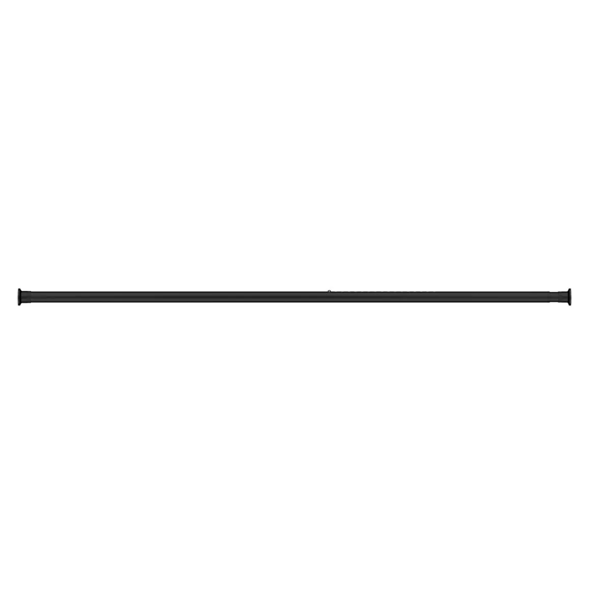 Vorhangstange 260 - 310 cm schwarz