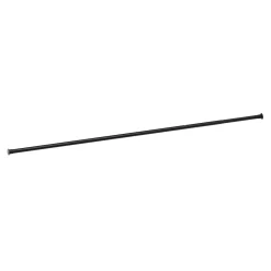 Vorhangstange 310 - 360 cm schwarz