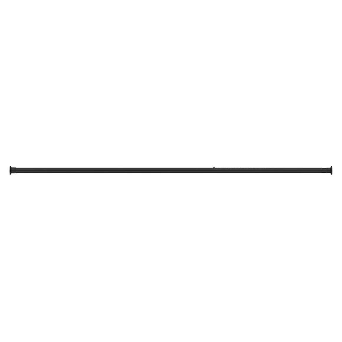 Vorhangstange 310 - 360 cm schwarz