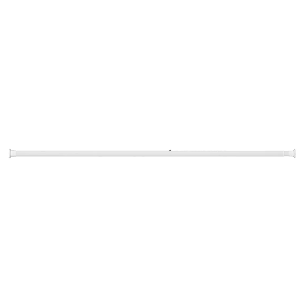 Vorhangstange 260 - 310 cm weiss