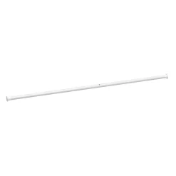 Vorhangstange 260 - 310 cm weiss