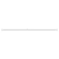 Vorhangstange 210 - 260 cm weiss