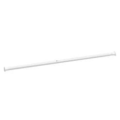 Vorhangstange 210 - 260 cm weiss