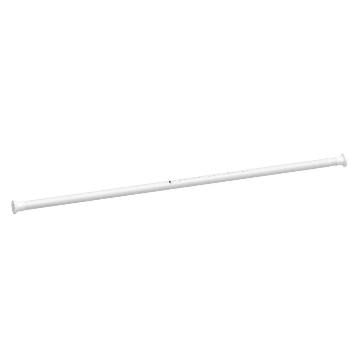Vorhangstange 210 - 260 cm weiss