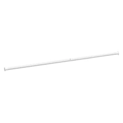 Vorhangstange 210 - 260 cm weiss
