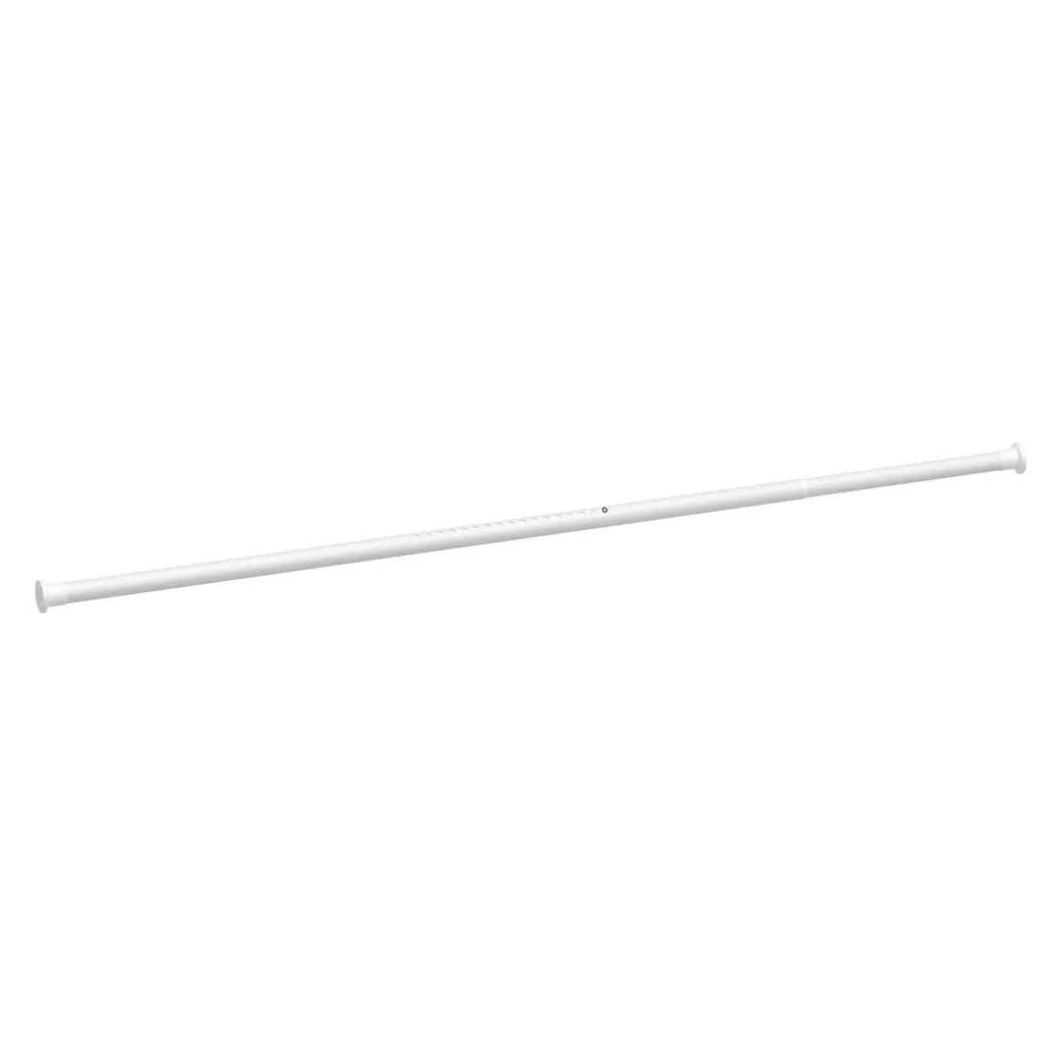 Vorhangstange 210 - 260 cm weiss