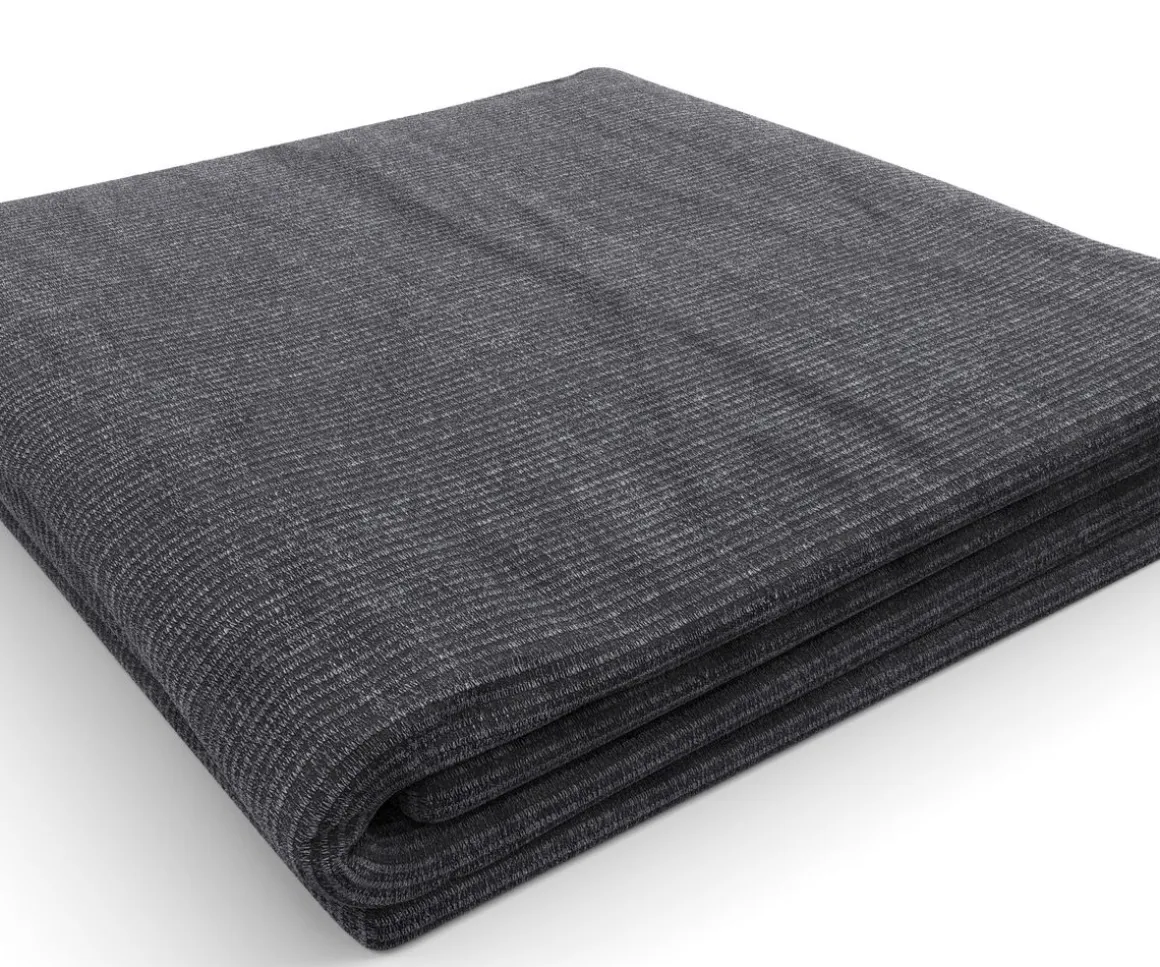 Vorzeltteppich 4 x 3 m grau