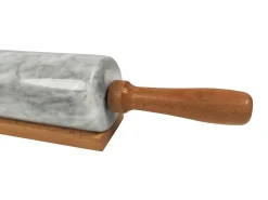 Wallholz Marmor mit Ablagebrett 46 cm