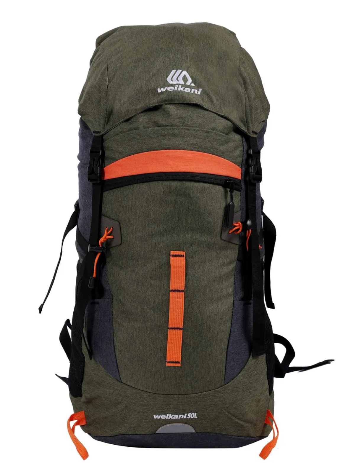 Wanderrucksack ALPIN 50L dunkelgrün