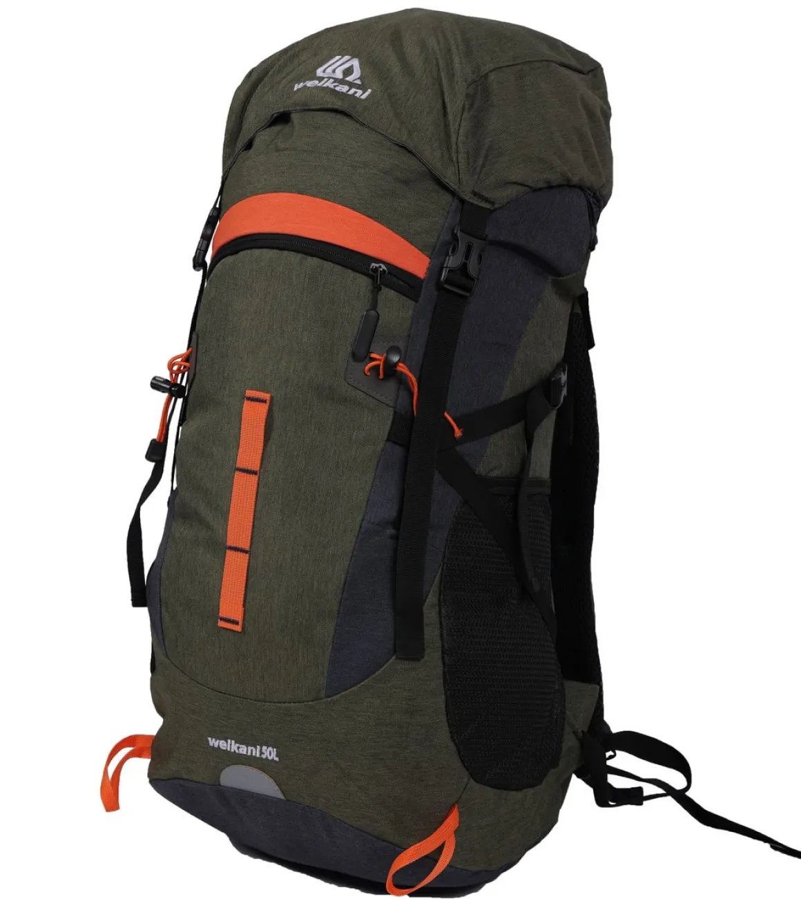 Wanderrucksack ALPIN 50L dunkelgrün