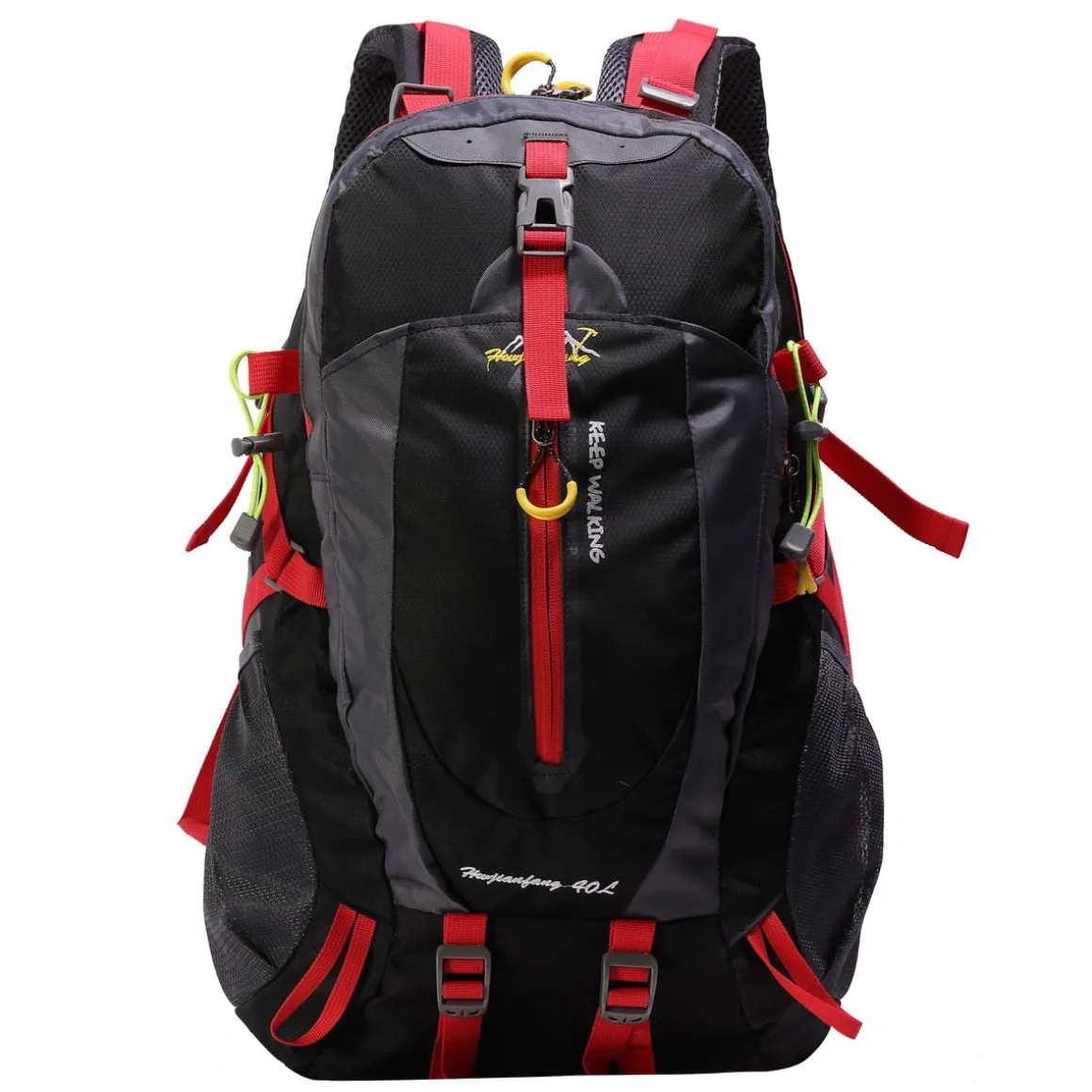 Wanderrucksack CIMA 40L schwarz/rot