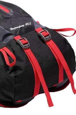 Wanderrucksack CIMA 40L schwarz/rot