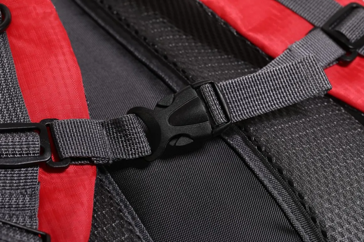 Wanderrucksack MONTAGNA 40L rot