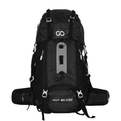 Wanderrucksack wasserdicht ALBIS 60L schwarz