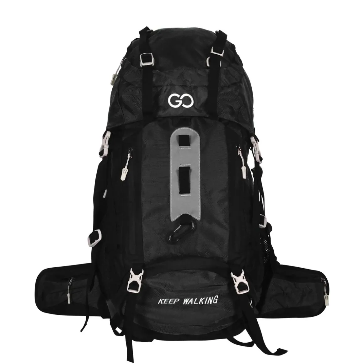 Wanderrucksack wasserdicht ALBIS 60L schwarz