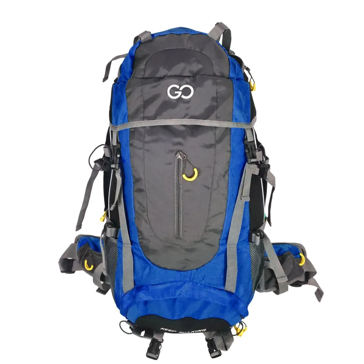 Wanderrucksack wasserdicht WEISSHORN 70L blau