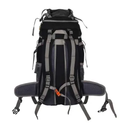 Wanderrucksack wasserdicht WEISSHORN 70L schwarz