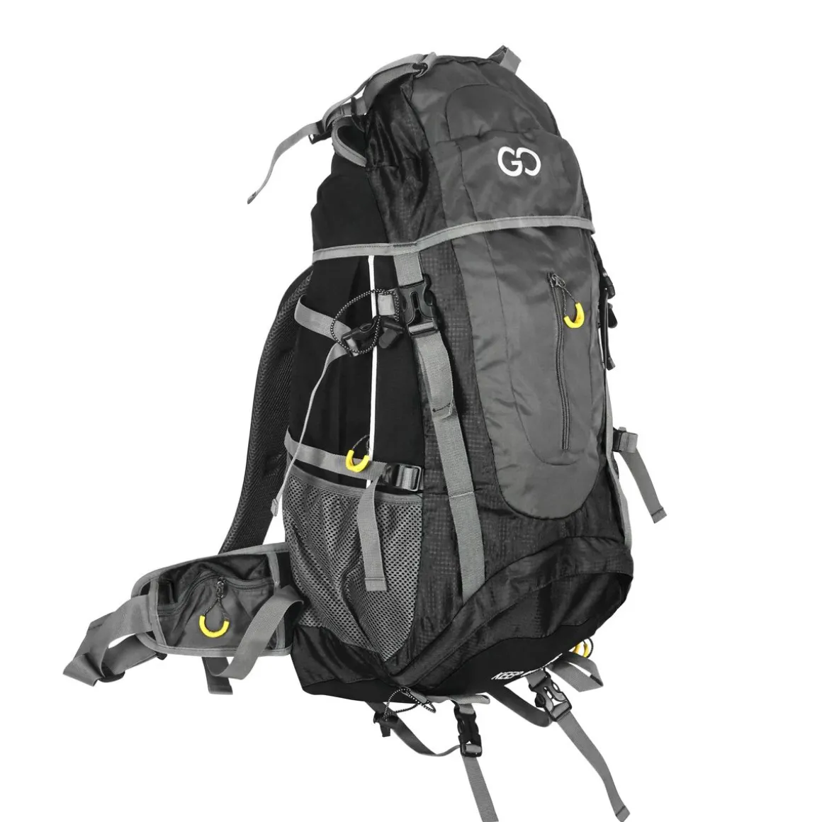 Wanderrucksack wasserdicht WEISSHORN 70L schwarz