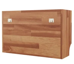 Wandgarderobe Holz CALI mit Schubladen 63 x 40 cm