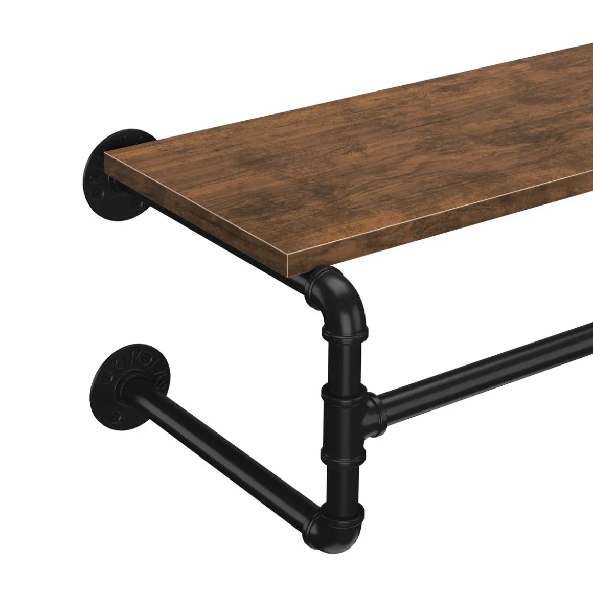Wandgarderobe Industrial METROPOLITAN 70 x 25 cm