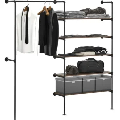 Wandgarderobe Industrial METROPOLITAN 188 x 184 cm