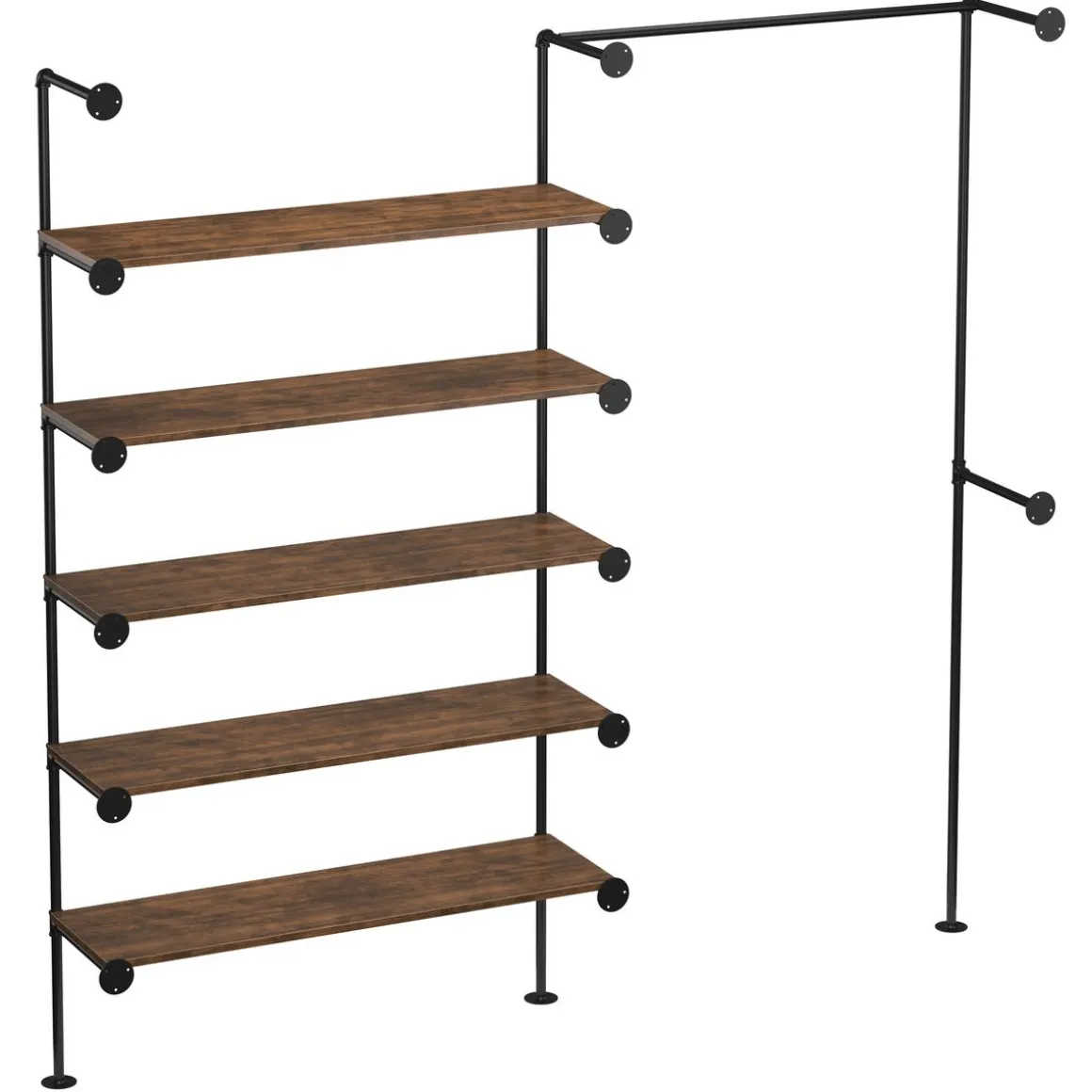 Wandgarderobe Industrial METROPOLITAN 188 x 184 cm