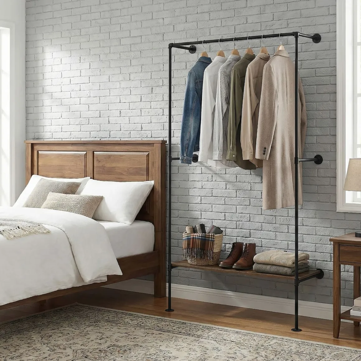 Wandgarderobe Industrial METROPOLITAN 102 x 180 cm
