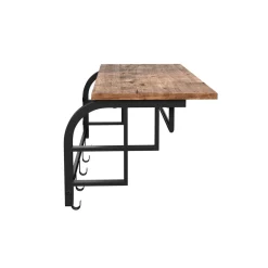 Wandgarderobe Vintage BONITA mit 5 Haken 66 x 27 cm