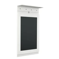 Wandklapptisch CELIA 50 x 75 x 76 cm weiss/schwarz