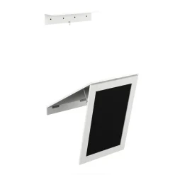 Wandklapptisch CELIA 50 x 75 x 76 cm weiss/schwarz