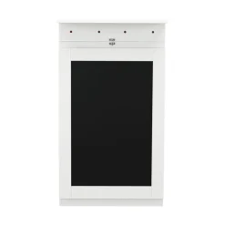 Wandklapptisch CELIA 50 x 75 x 76 cm weiss/schwarz