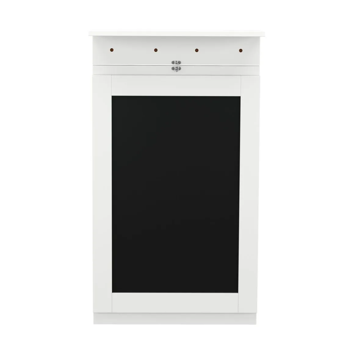 Wandklapptisch CELIA 50 x 75 x 76 cm weiss/schwarz
