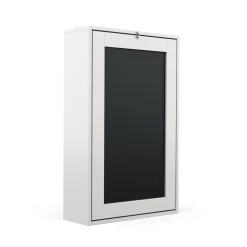 Wandklapptisch GRETA 95 x 50 x 156 cm weiss/schwarz