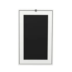 Wandklapptisch GRETA 95 x 50 x 156 cm weiss/schwarz