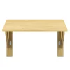 Wandklapptisch Holz VEGA 75 x 50 cm natur