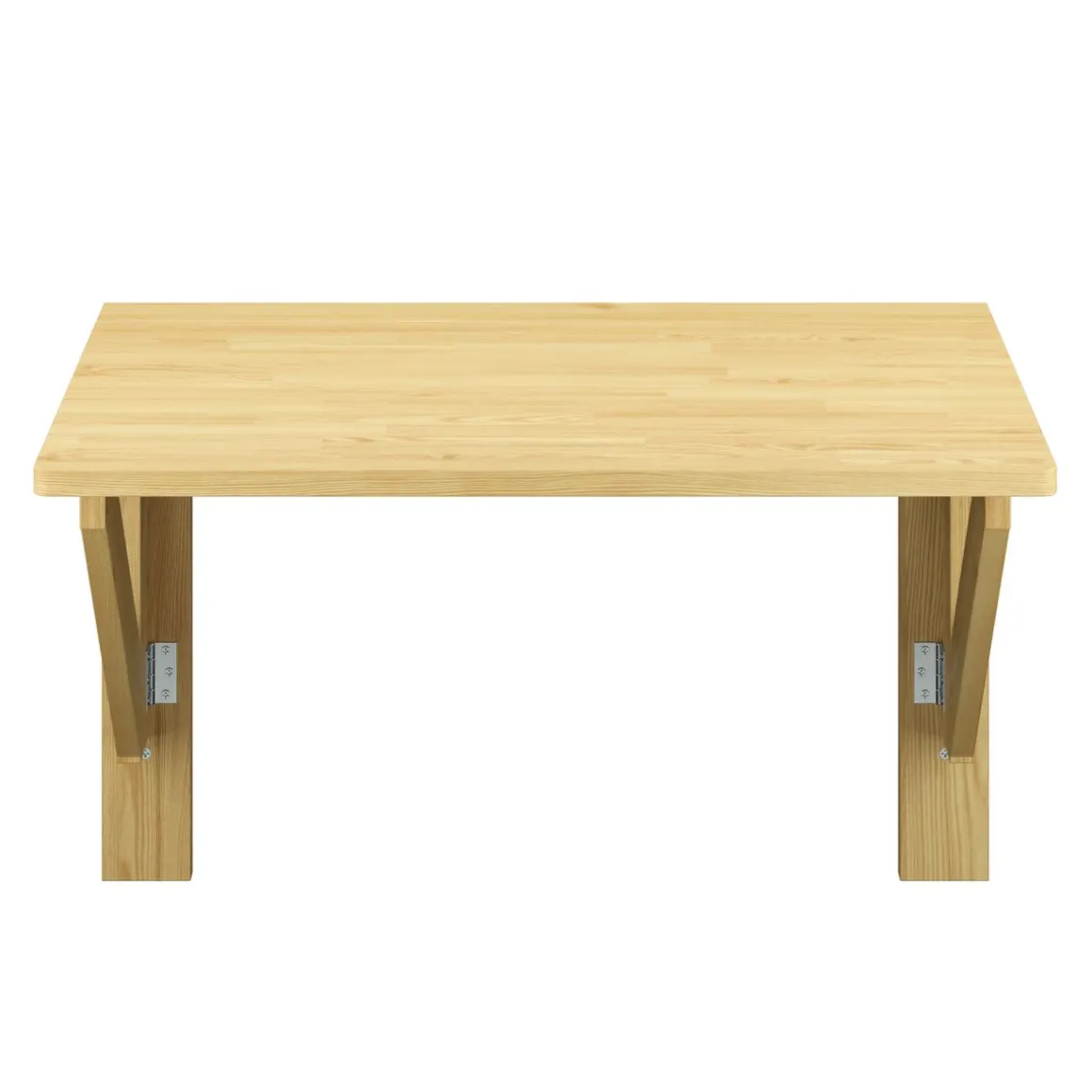 Wandklapptisch Holz VEGA 75 x 50 cm natur