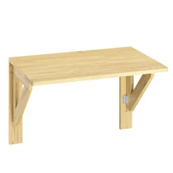 Wandklapptisch Holz VEGA 75 x 50 cm natur