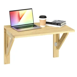 Wandklapptisch Holz VEGA 75 x 50 cm natur