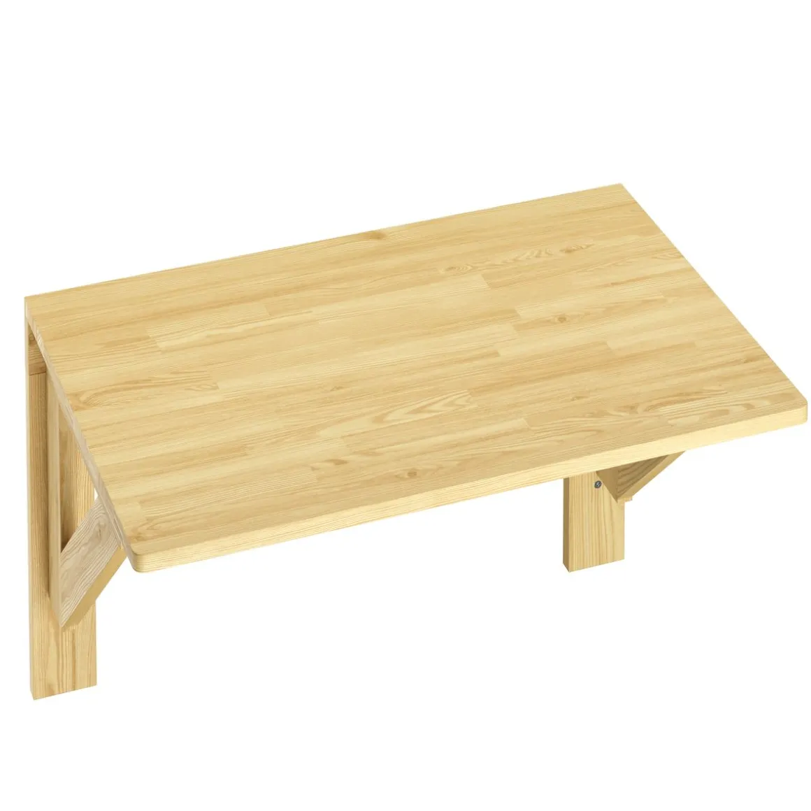 Wandklapptisch Holz VEGA 75 x 50 cm natur