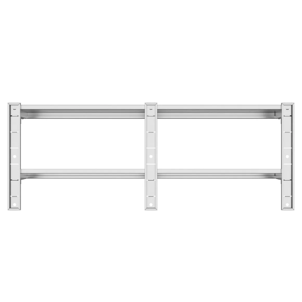 Wandregal Edelstahl Gastro WANJA 80 x 30 x 60 cm