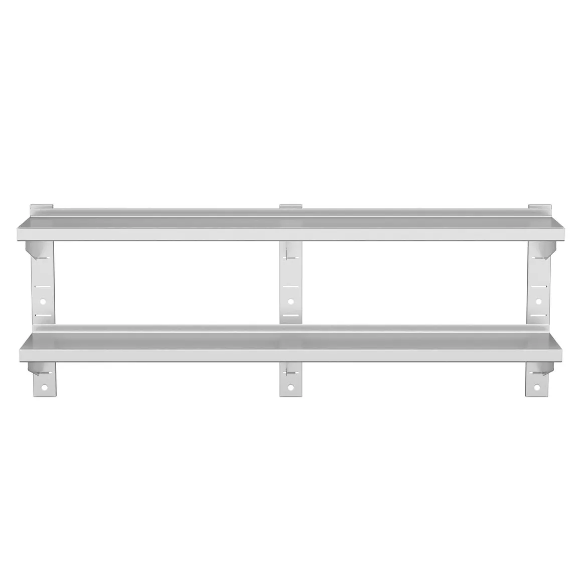 Wandregal Edelstahl Gastro WANJA 80 x 30 x 60 cm