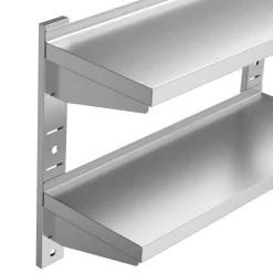 Wandregal Edelstahl Gastro WANJA 160 x 30 x 60 cm
