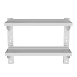 Wandregal Edelstahl Gastro WANJA 160 x 30 x 60 cm