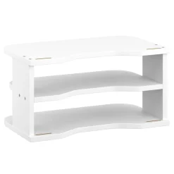 Wandregal für Multimedia 33 x 20 x 17 cm weiss