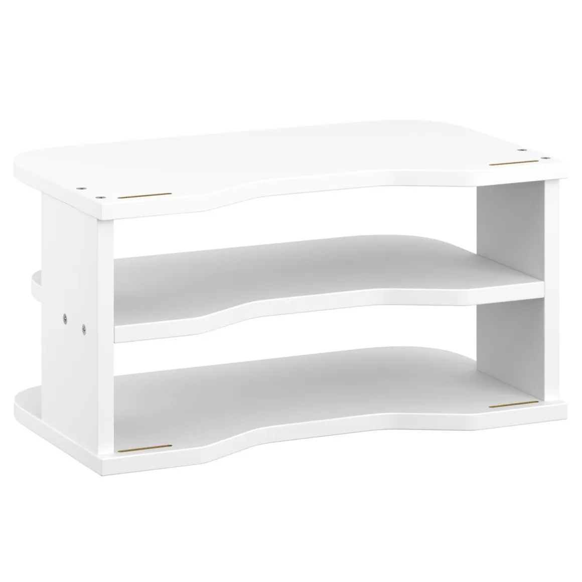Wandregal für Multimedia 33 x 20 x 17 cm weiss
