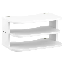 Wandregal für Multimedia 33 x 20 x 17 cm weiss
