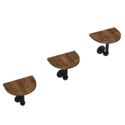 Wandregal Industrial METROPOLITAN 3er Set 20 x 15 x 18 cm