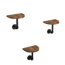 Wandregal Industrial METROPOLITAN 3er Set 20 x 15 x 18 cm