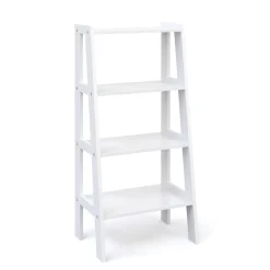 Wandregal Leiterregal 43 x 90 cm weiss
