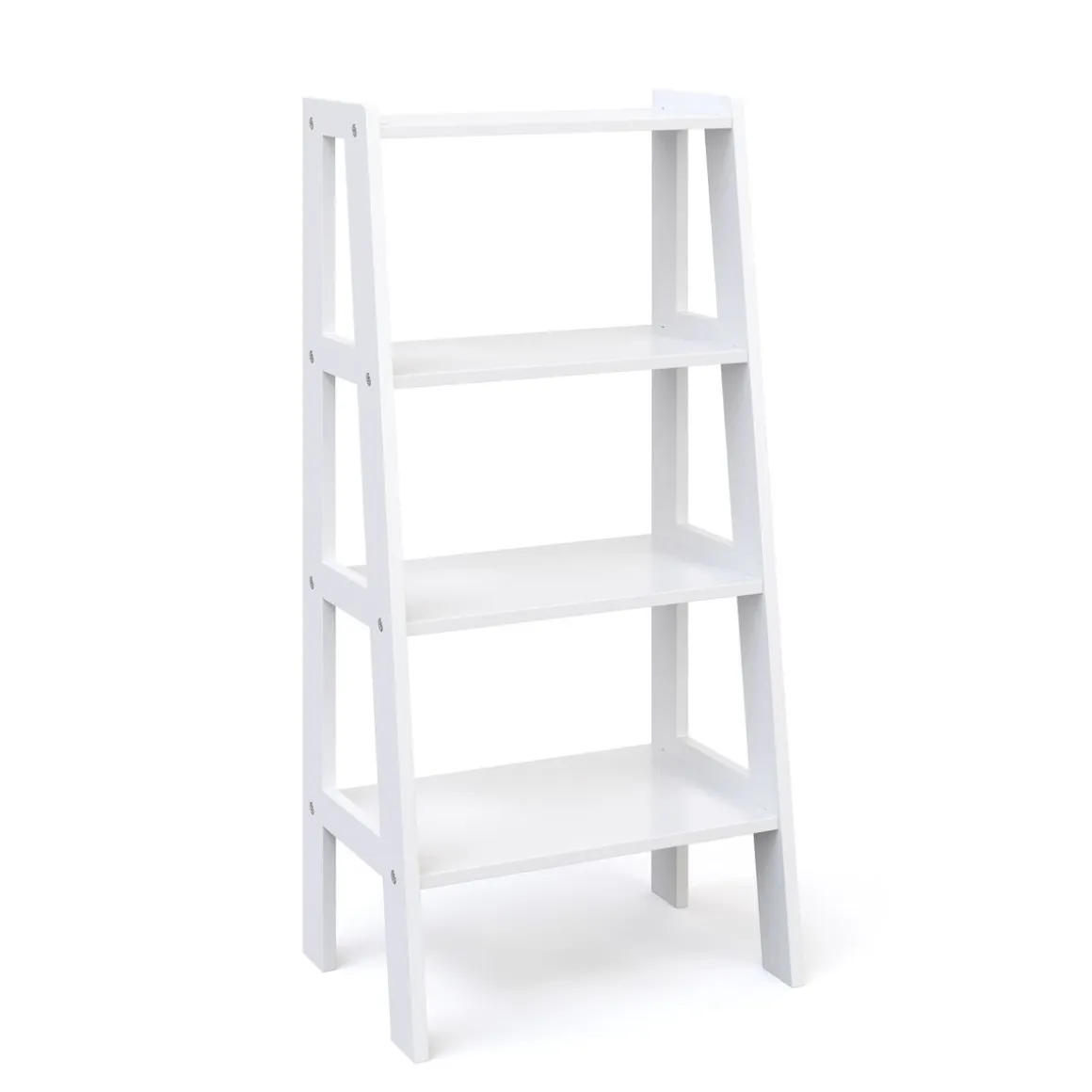 Wandregal Leiterregal 43 x 90 cm weiss